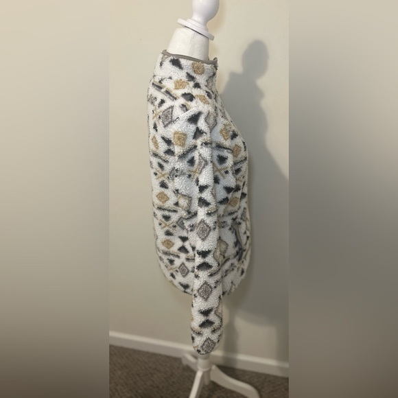 Canada Weather Gear Quarter Aztec Zip Size Small - Picture 4 of 6